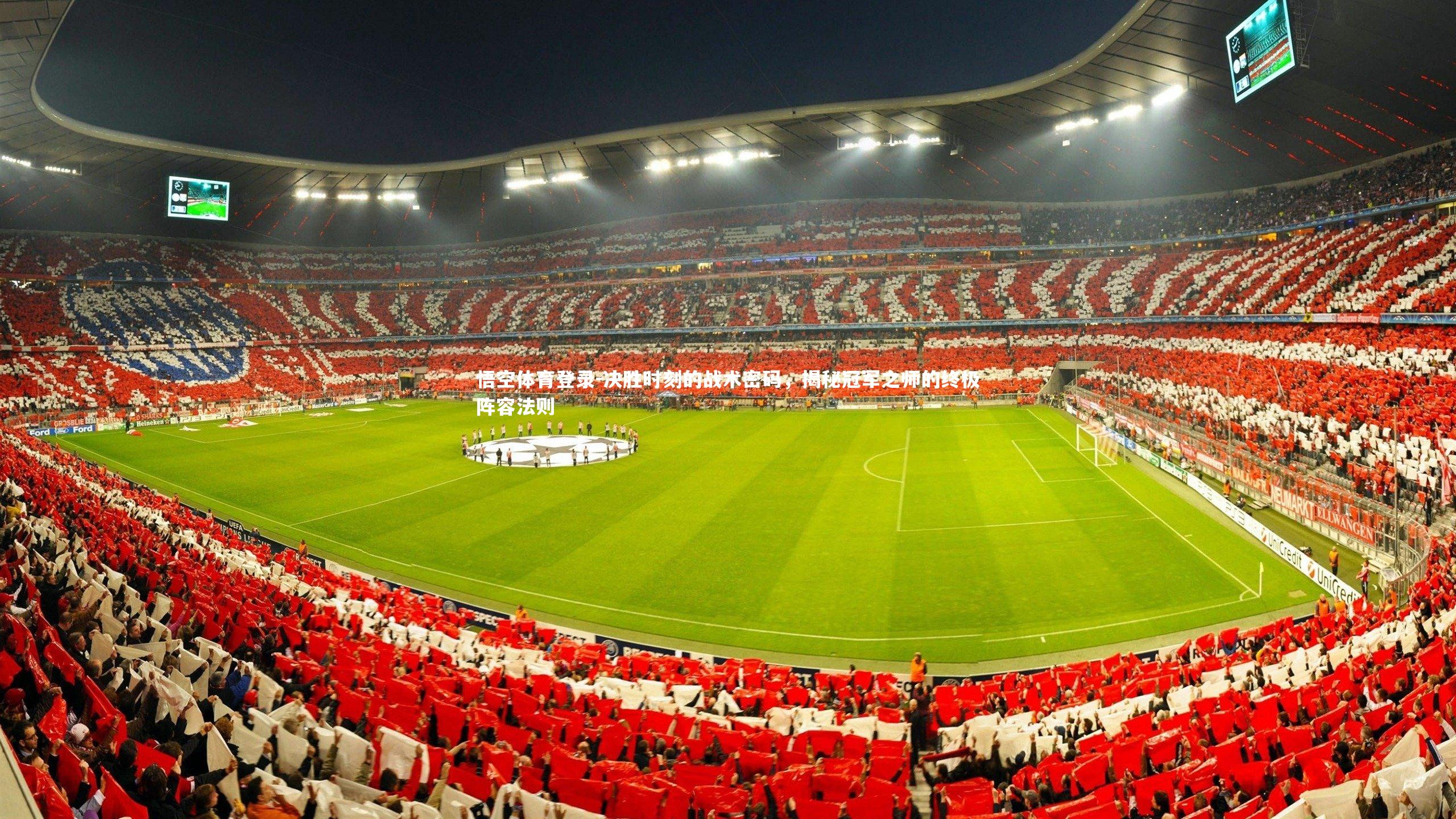 决胜时刻的战术密码，揭秘冠军之师的终极阵容法则